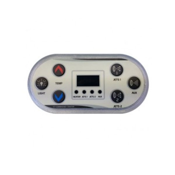 United Spas - Topside, United Spas T7, 6 Button - EL117